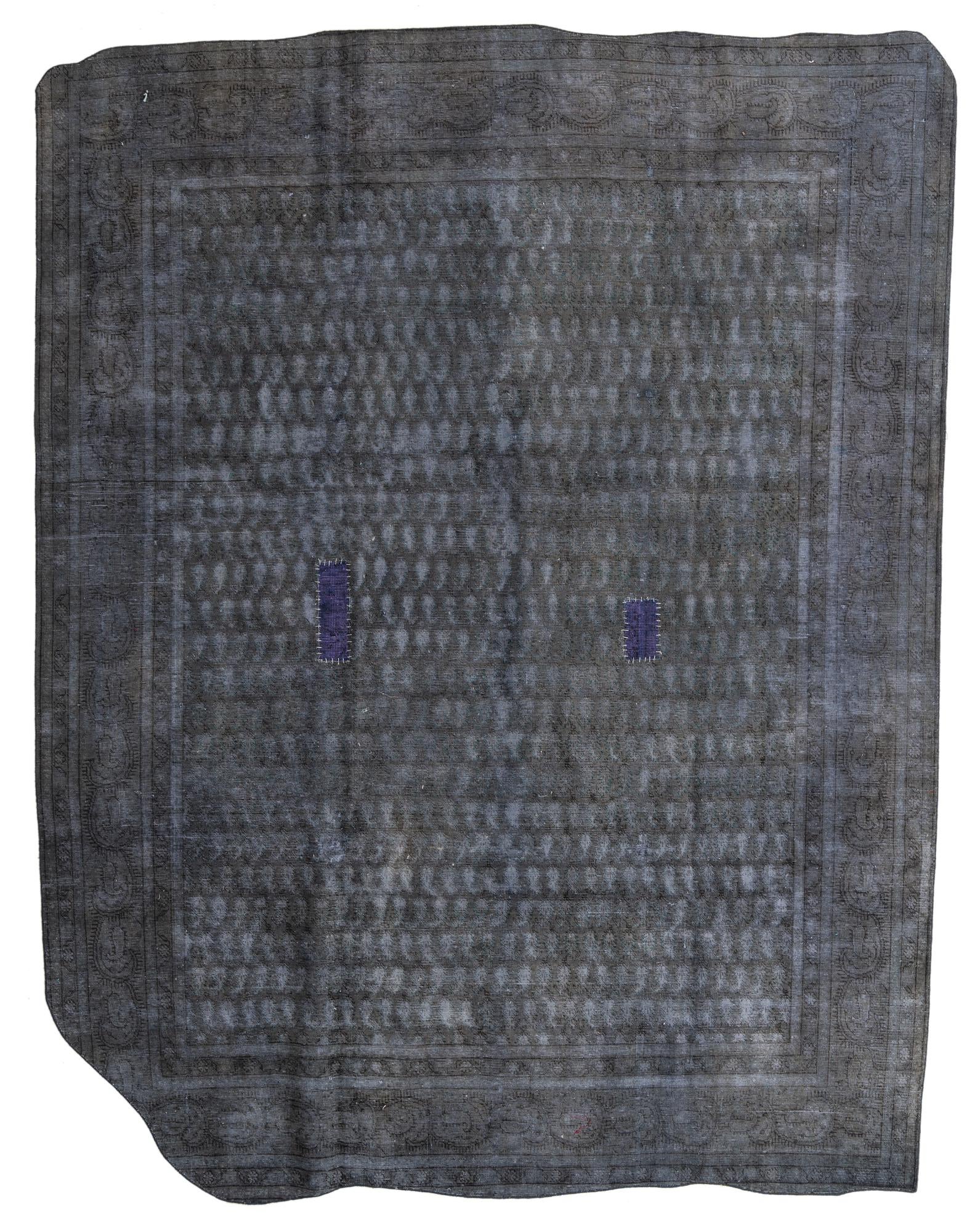 9' 5 x 12' 3 Hand Knotted Ultra Vintage Persian Wool Rug