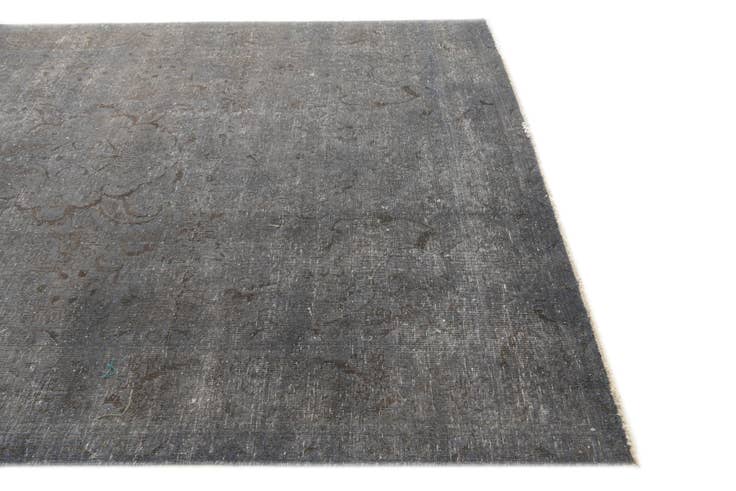 Detail image of 6' 8 x 9' 9 Hand Knotted Ultra Vintage Persian Wool Rug