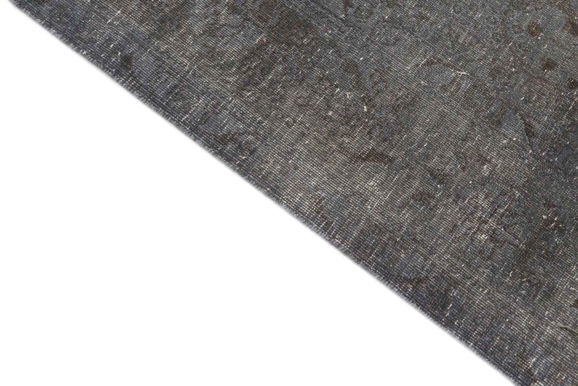 6' 8 x 9' 9 Hand Knotted Ultra Vintage Persian Wool Rug