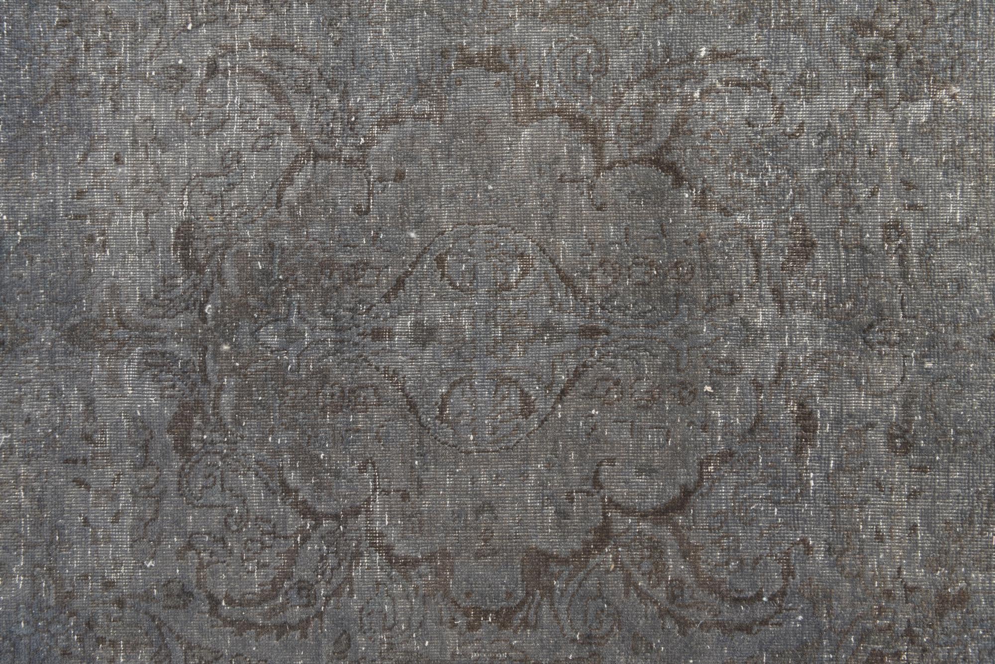 6' 8 x 9' 9 Hand Knotted Ultra Vintage Persian Wool Rug