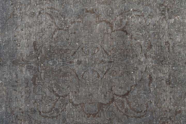 6' 8 x 9' 9 Hand Knotted Ultra Vintage Persian Wool Rug