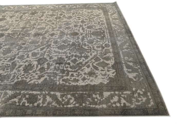 9' 7 x 12' 7 Hand Knotted Ultra Vintage Persian Wool Rug
