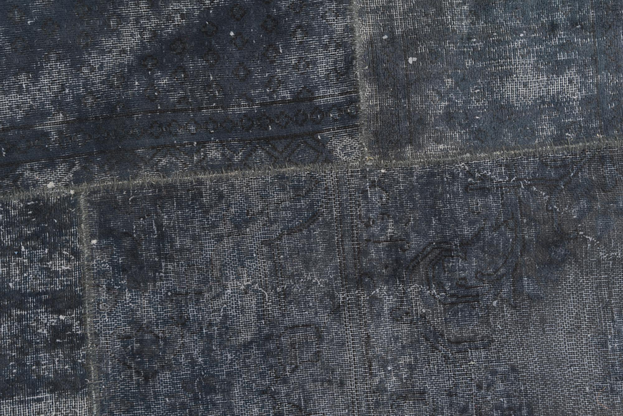 6' 9 x 10' Hand Knotted Ultra Vintage Persian Wool Rug