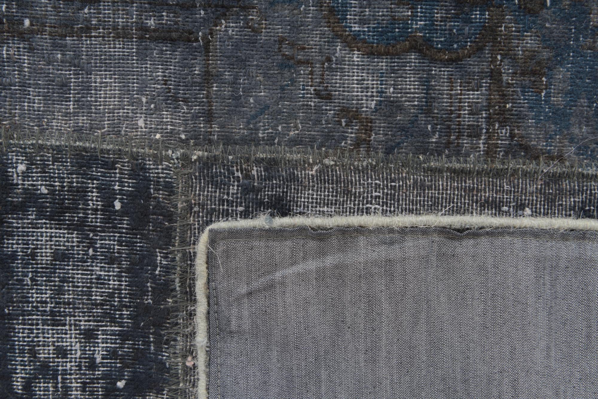 6' 9 x 10' Hand Knotted Ultra Vintage Persian Wool Rug