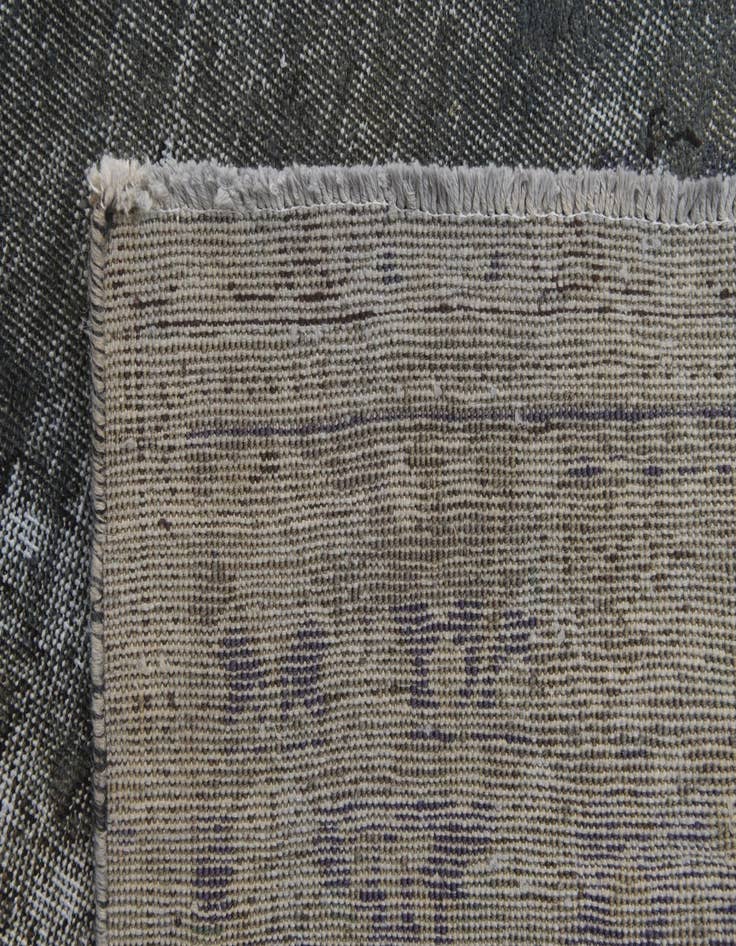 Detail image of 6' 5 x 9' 6  Hand Knotted Ultra Vintage Persian Wool Rug