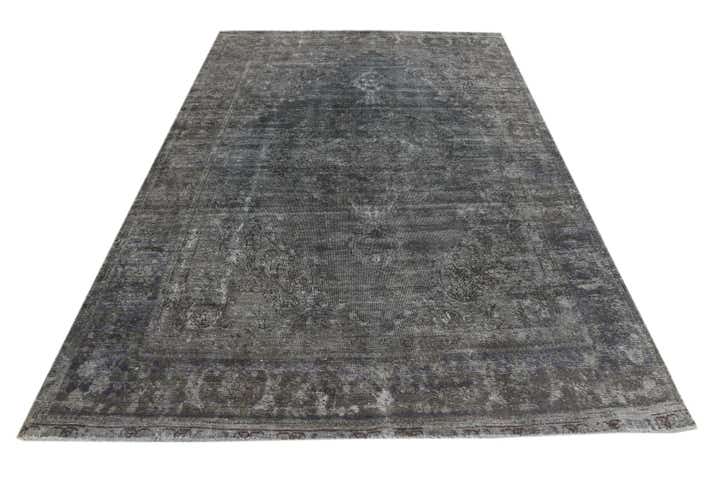 6' 5 x 9' 6 Hand Knotted Ultra Vintage Persian Wool Rug