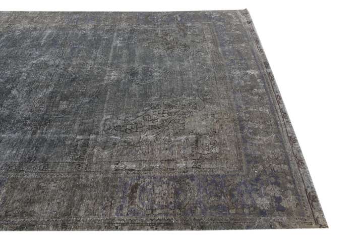 6' 5 x 9' 6 Hand Knotted Ultra Vintage Persian Wool Rug