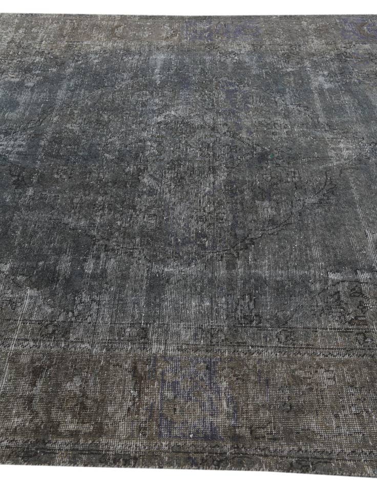 Detail image of 6' 5 x 9' 6  Hand Knotted Ultra Vintage Persian Wool Rug