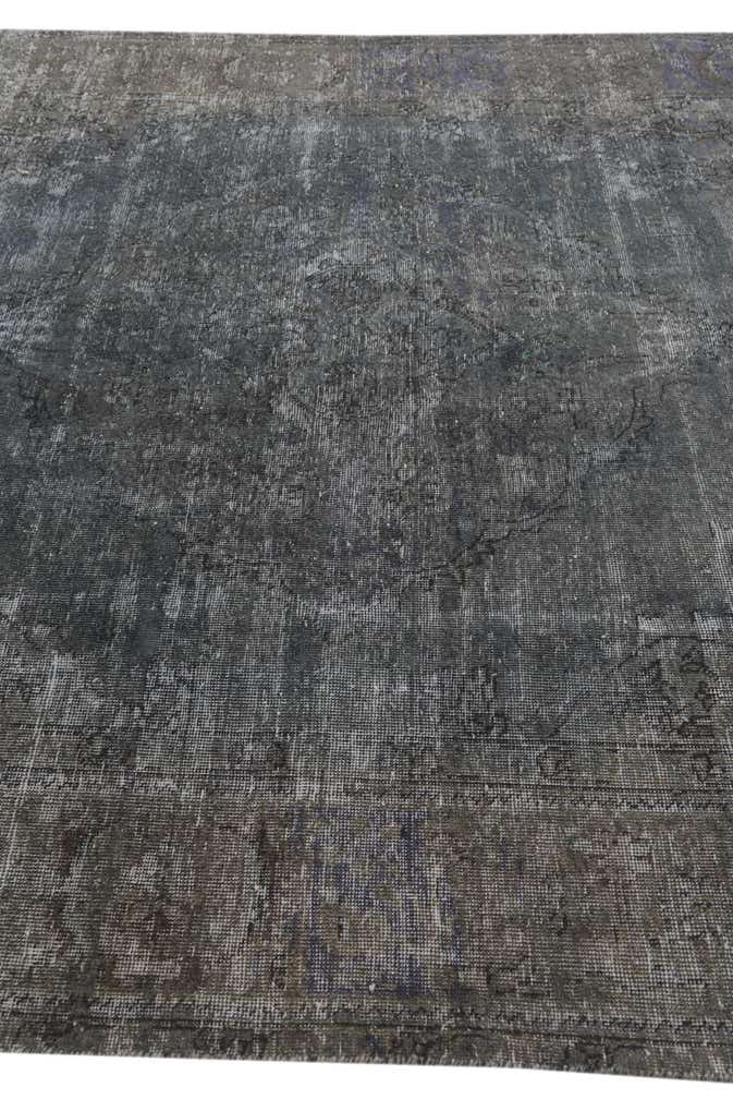 6' 5 x 9' 6 Hand Knotted Ultra Vintage Persian Wool Rug