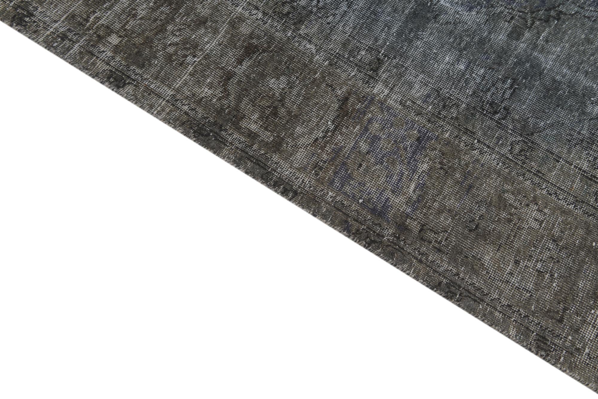 6' 5 x 9' 6 Hand Knotted Ultra Vintage Persian Wool Rug