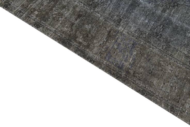 Detail image of 6' 5 x 9' 6 Hand Knotted Ultra Vintage Persian Wool Rug