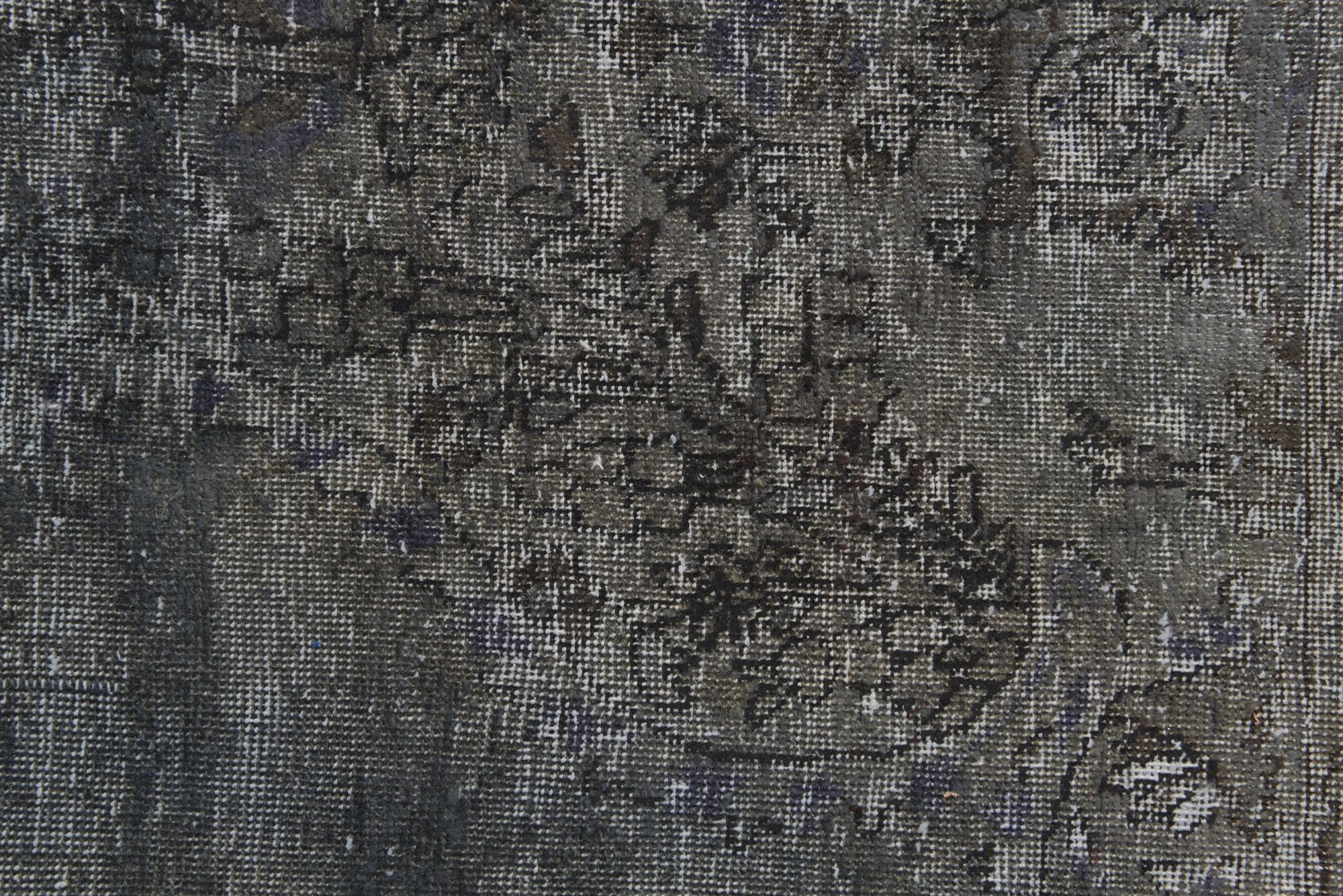 6' 5 x 9' 6 Hand Knotted Ultra Vintage Persian Wool Rug