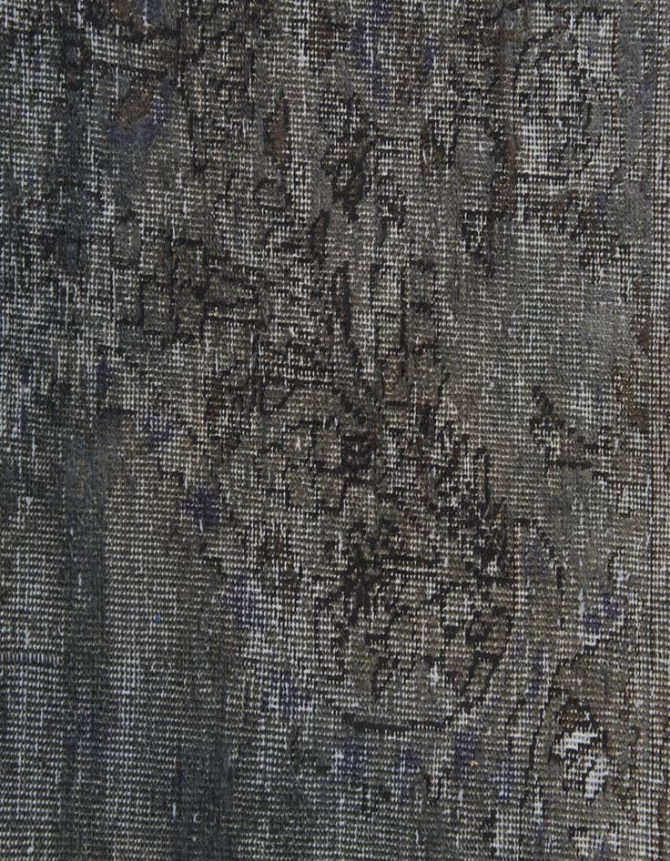 Detail image of 6' 5 x 9' 6  Hand Knotted Ultra Vintage Persian Wool Rug