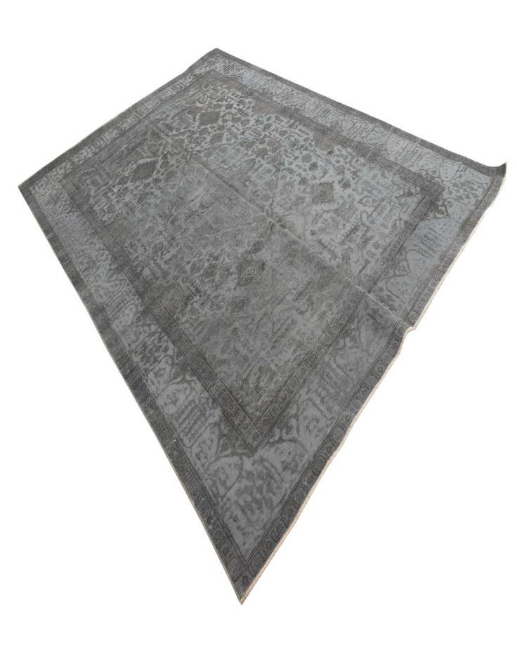 Detail image of 8' x 11' 1  Hand Knotted Ultra Vintage Persian Wool Rug