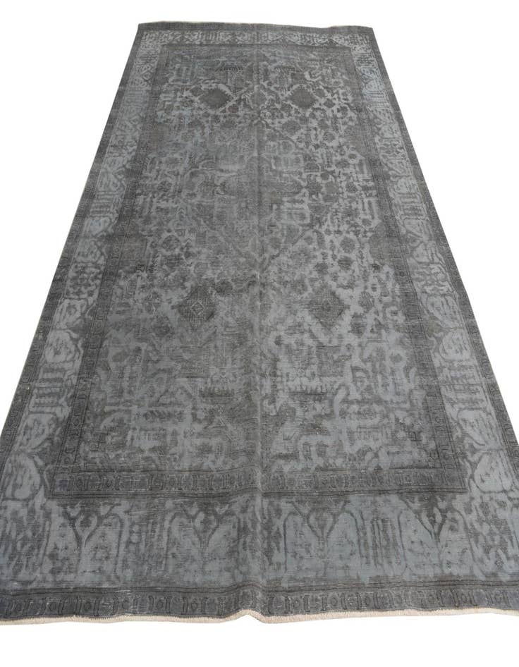 Detail image of 8' x 11' 1  Hand Knotted Ultra Vintage Persian Wool Rug