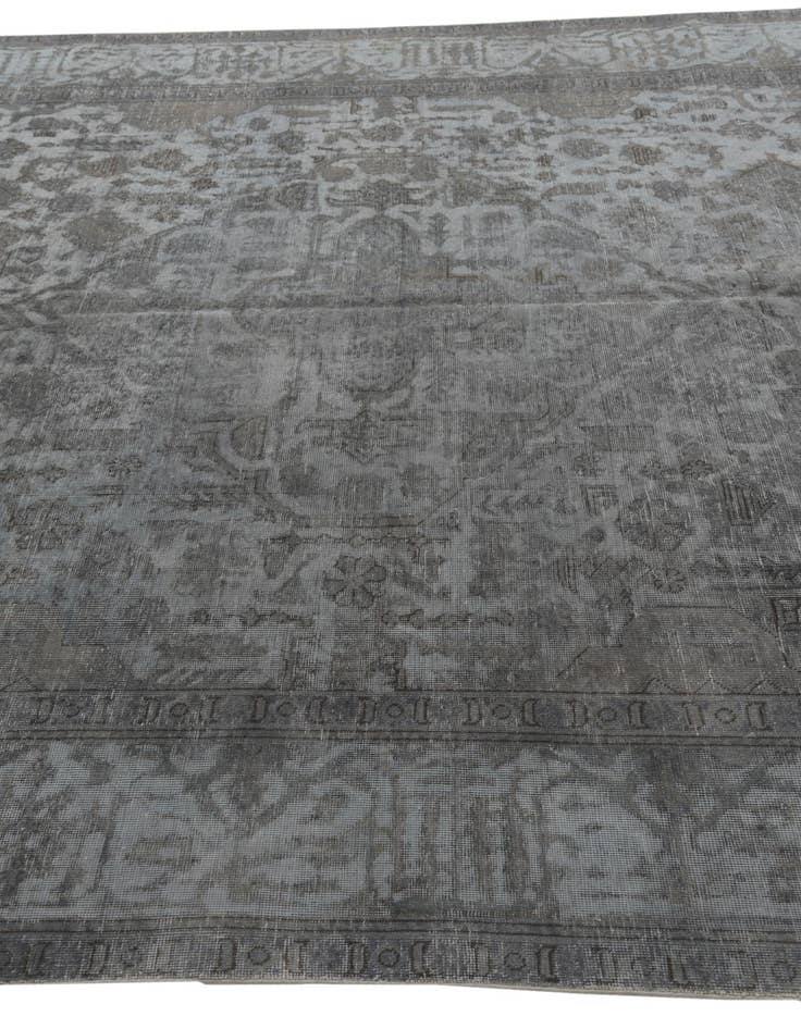 Detail image of 8' x 11' 1  Hand Knotted Ultra Vintage Persian Wool Rug