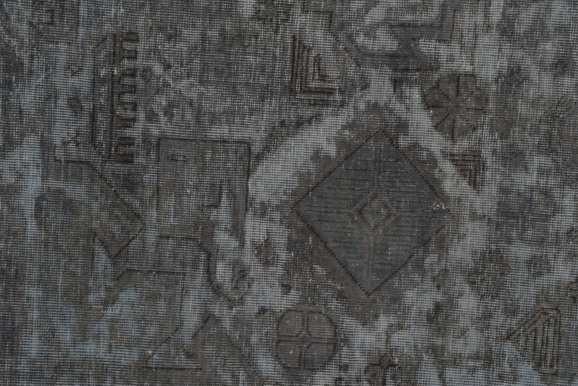 8' x 11' 1 Hand Knotted Ultra Vintage Persian Wool Rug