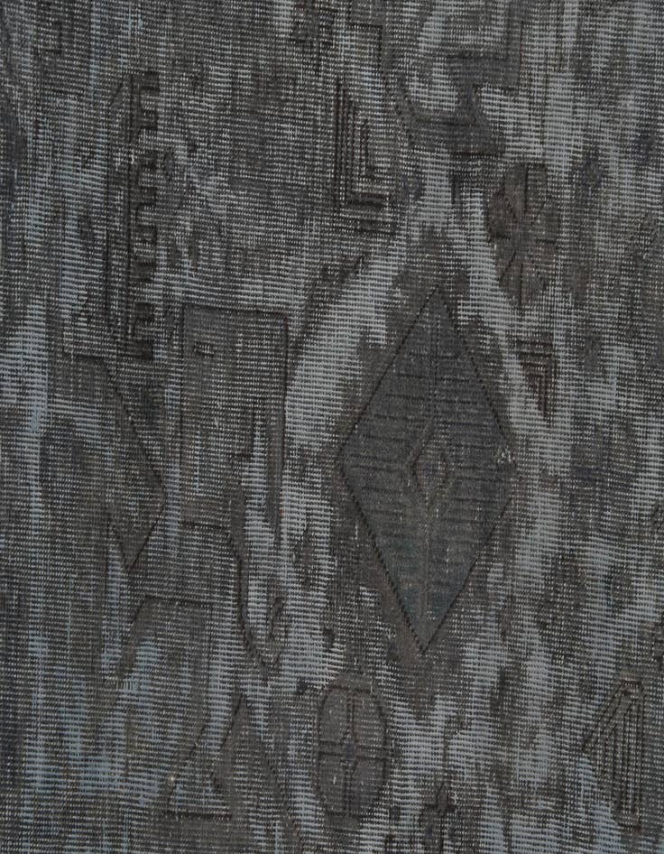 Detail image of 8' x 11' 1  Hand Knotted Ultra Vintage Persian Wool Rug