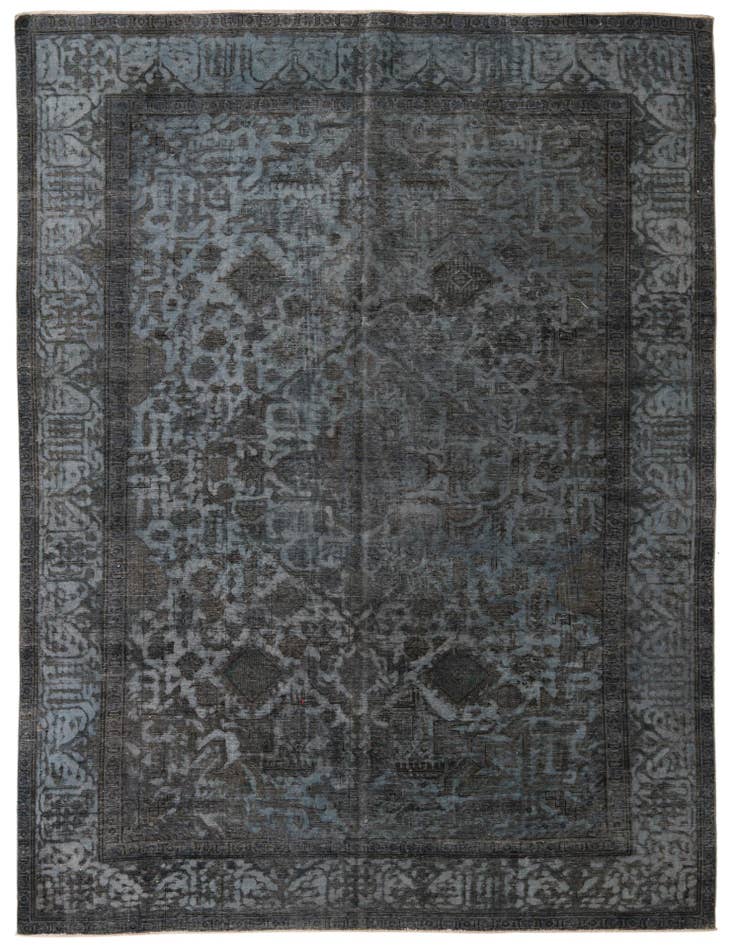Detail image of 8' x 11' 1 Hand Knotted Ultra Vintage Persian Wool Rug