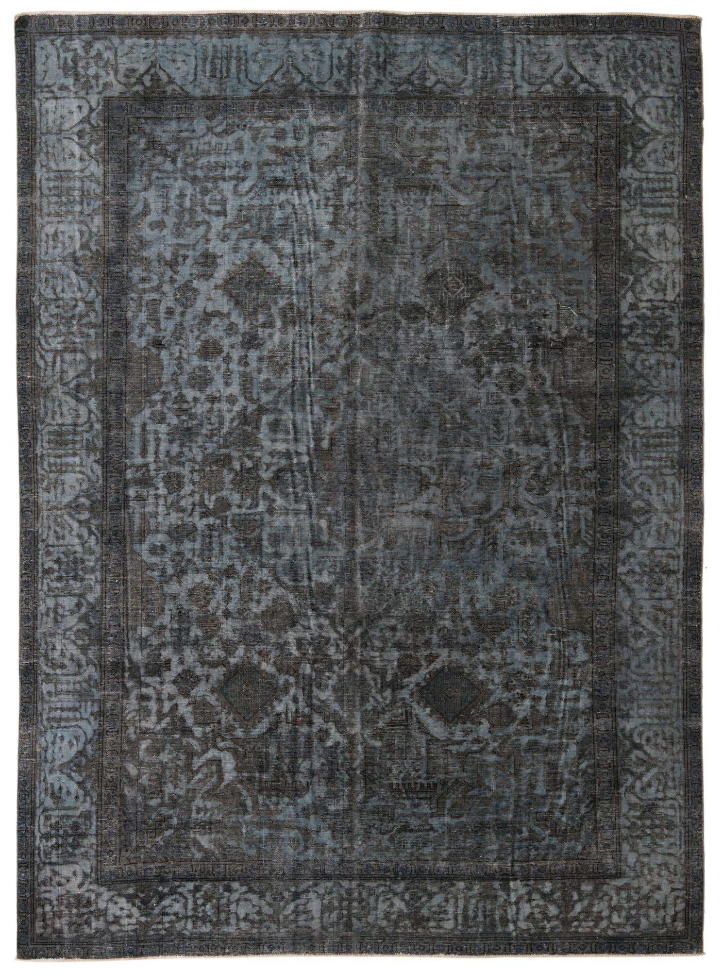 8' x 11' 1 Hand Knotted Ultra Vintage Persian Wool Rug