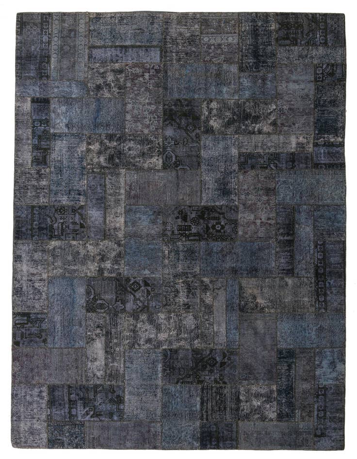 Detail image of 10' x 13' 10 Hand Knotted Ultra Vintage Persian Wool Rug