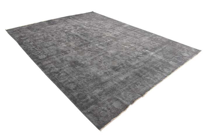 9' 1 x 12' Hand Knotted Ultra Vintage Persian Wool Rug