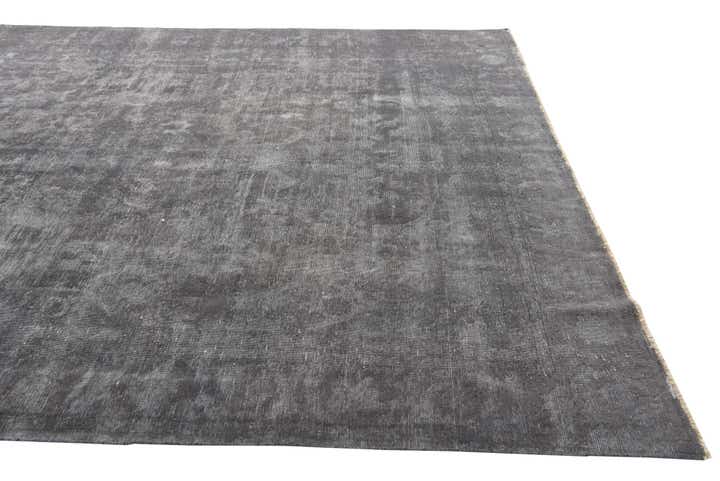 9' 1 x 12' Hand Knotted Ultra Vintage Persian Wool Rug