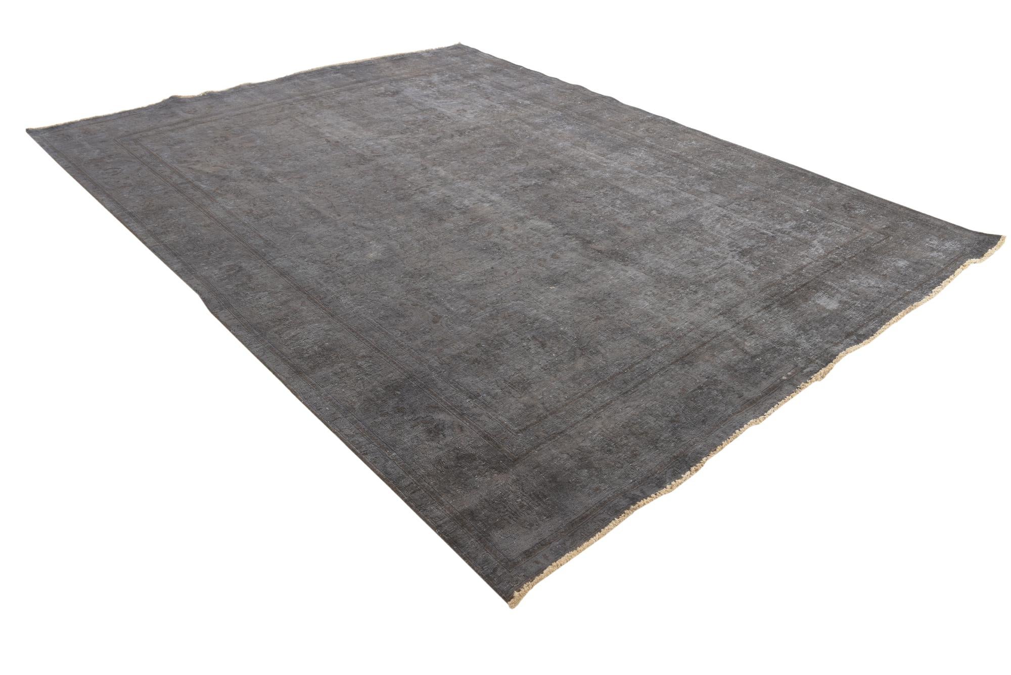 9' 1 x 13' 1 Hand Knotted Ultra Vintage Persian Wool Rug