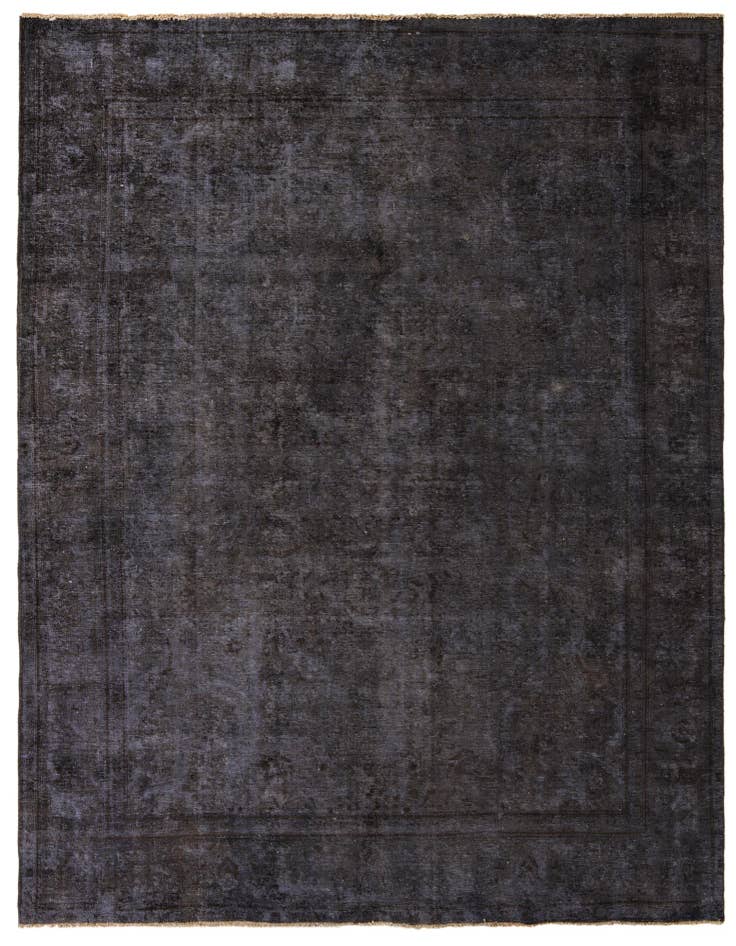 Detail image of 9' 1 x 13' 1 Hand Knotted Ultra Vintage Persian Wool Rug