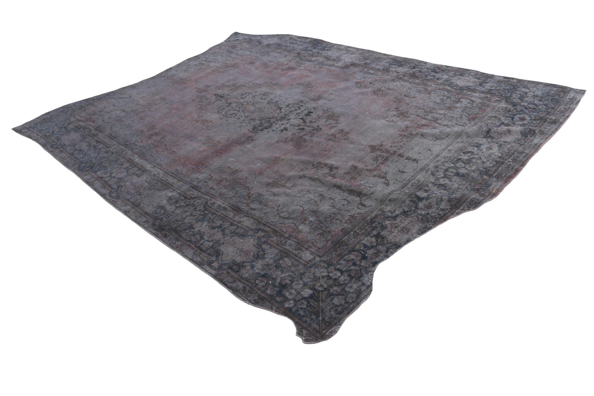 8' 1 x 10' 2 Hand Knotted Ultra Vintage Persian Wool Rug