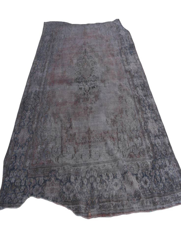 Detail image of 8' 1 x 10' 2  Hand Knotted Ultra Vintage Persian Wool Rug