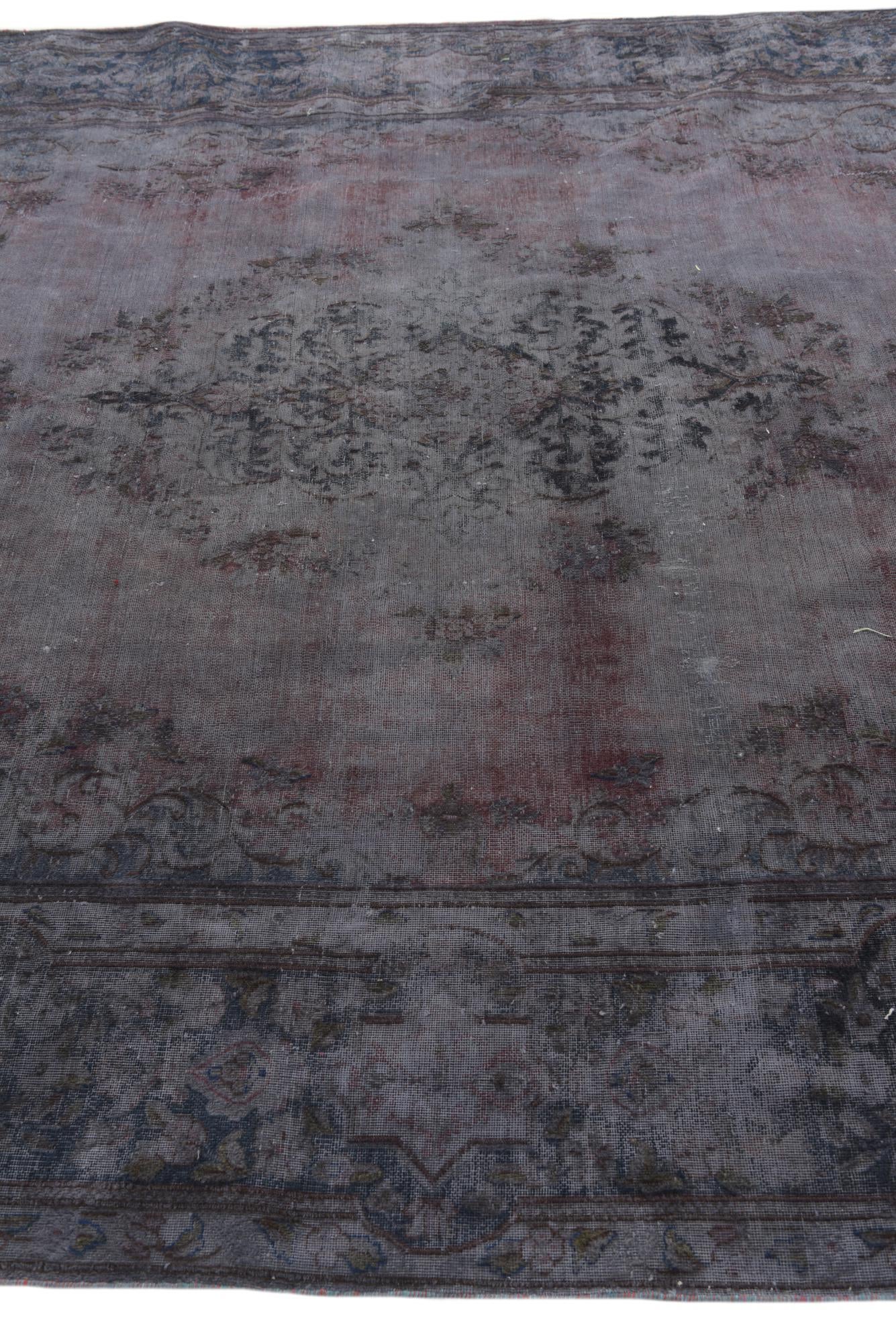 8' 1 x 10' 2 Hand Knotted Ultra Vintage Persian Wool Rug