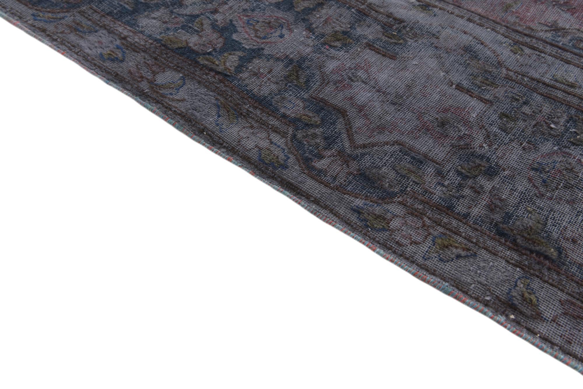 8' 1 x 10' 2 Hand Knotted Ultra Vintage Persian Wool Rug