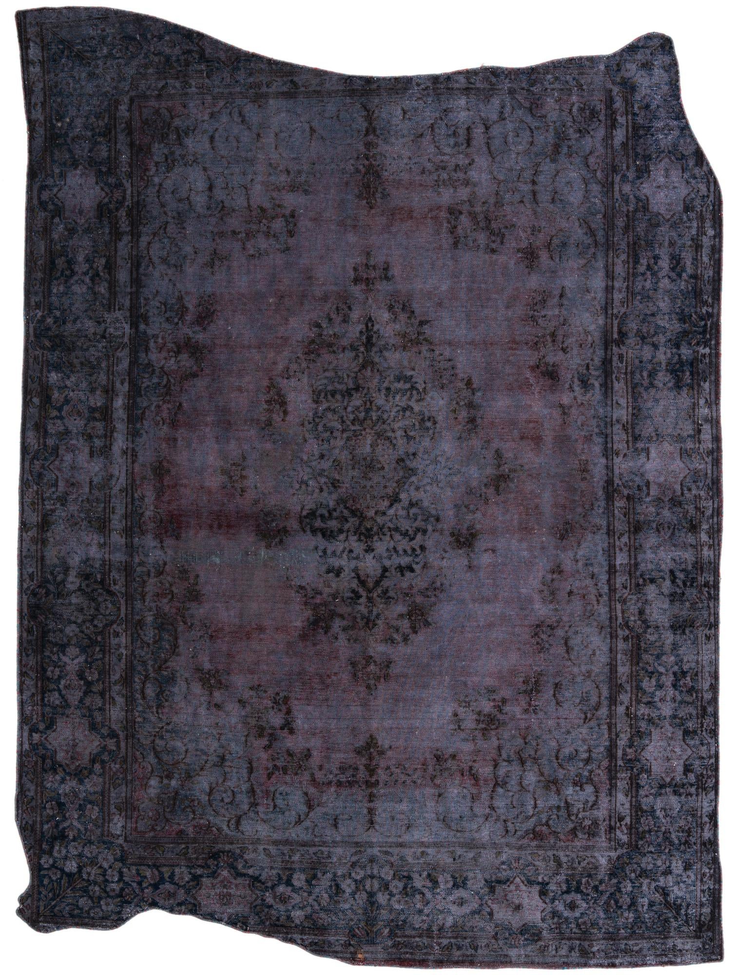 8' 1 x 10' 2 Hand Knotted Ultra Vintage Persian Wool Rug