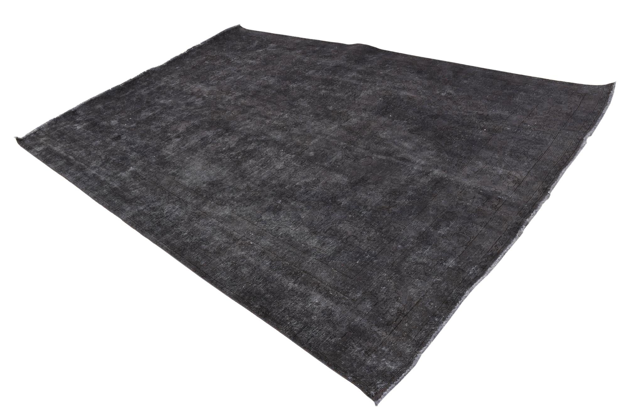 7' 8 x 11' 2 Hand Knotted Ultra Vintage Persian Wool Rug