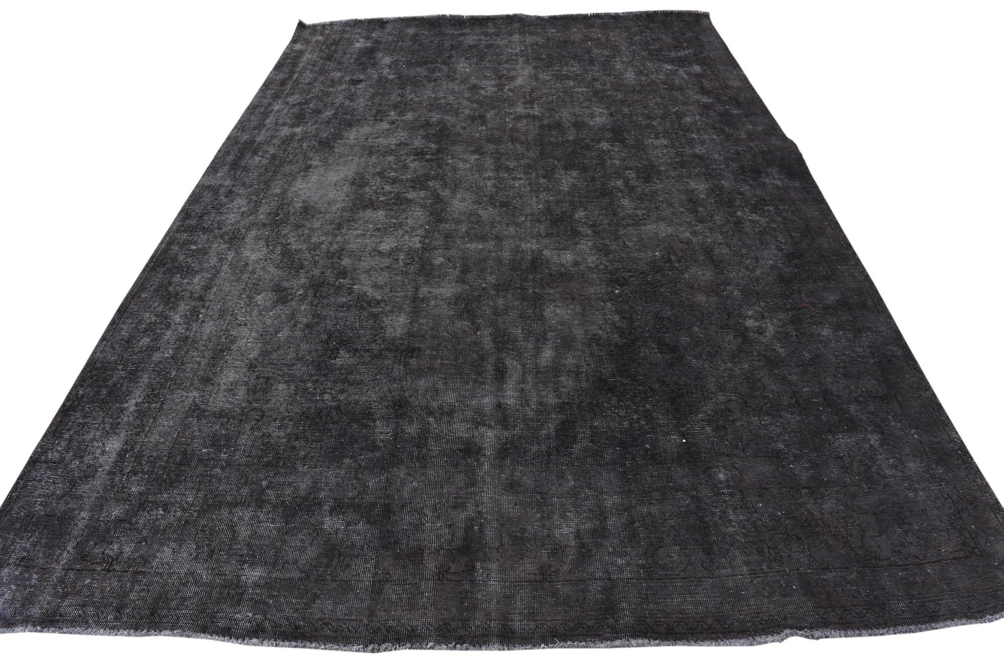 7' 8 x 11' 2 Hand Knotted Ultra Vintage Persian Wool Rug
