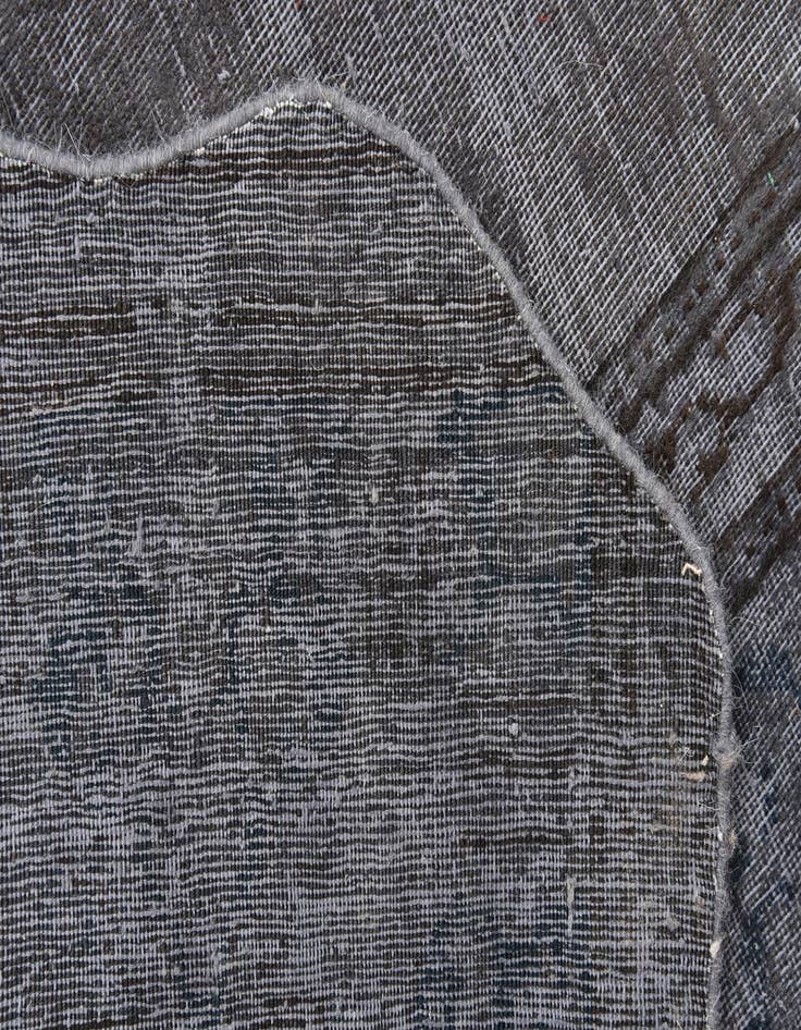 Detail image of 6' 6 x 9' 8  Hand Knotted Ultra Vintage Persian Wool Rug