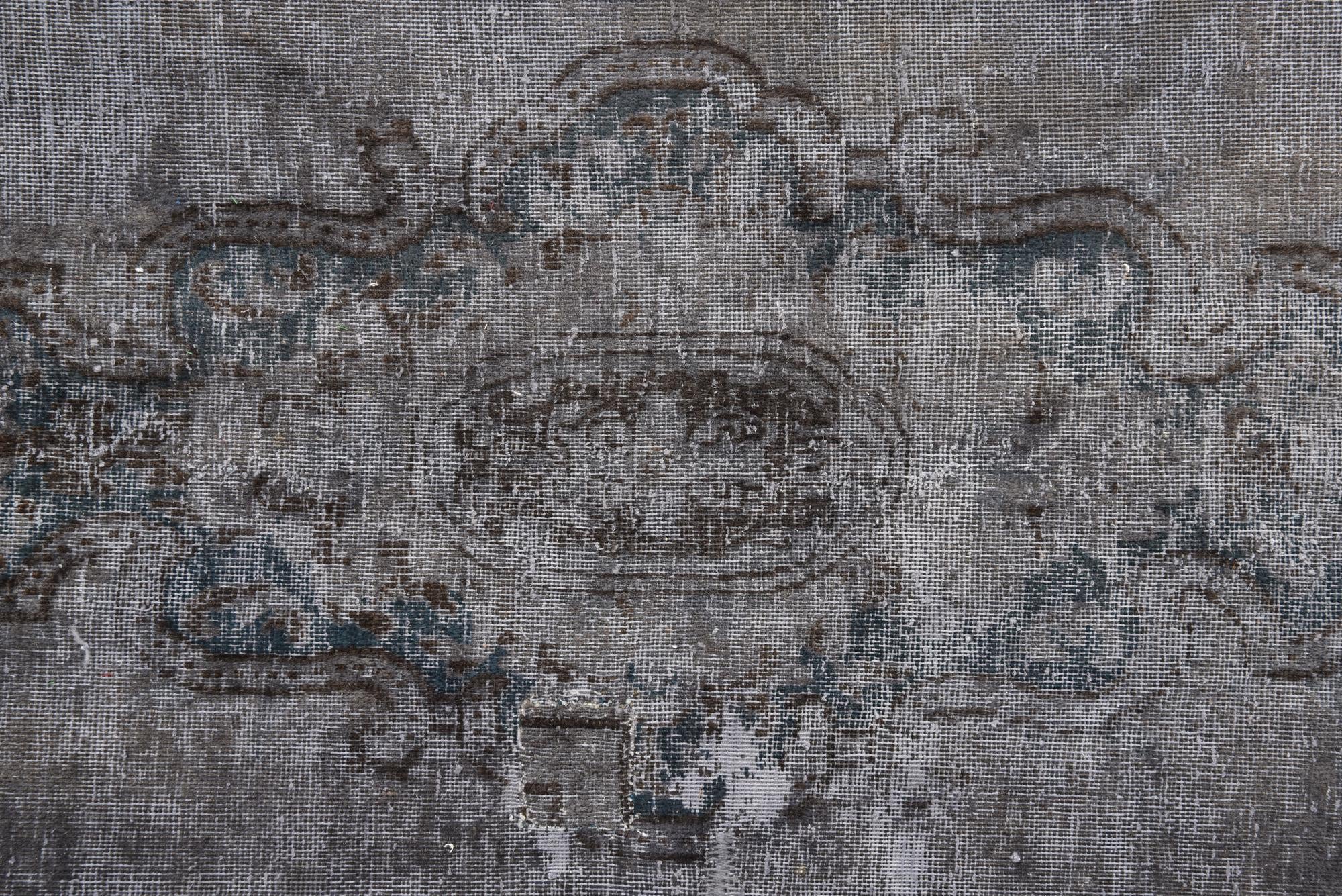 6' 6 x 9' 8 Hand Knotted Ultra Vintage Persian Wool Rug