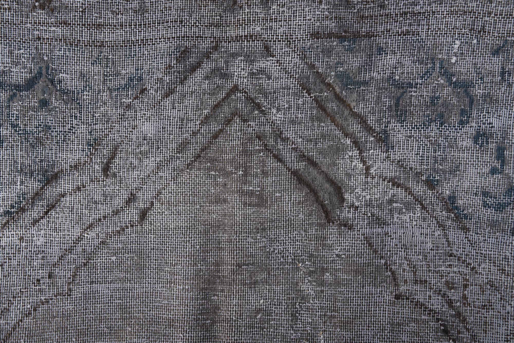 6' 6 x 9' 8 Hand Knotted Ultra Vintage Persian Wool Rug