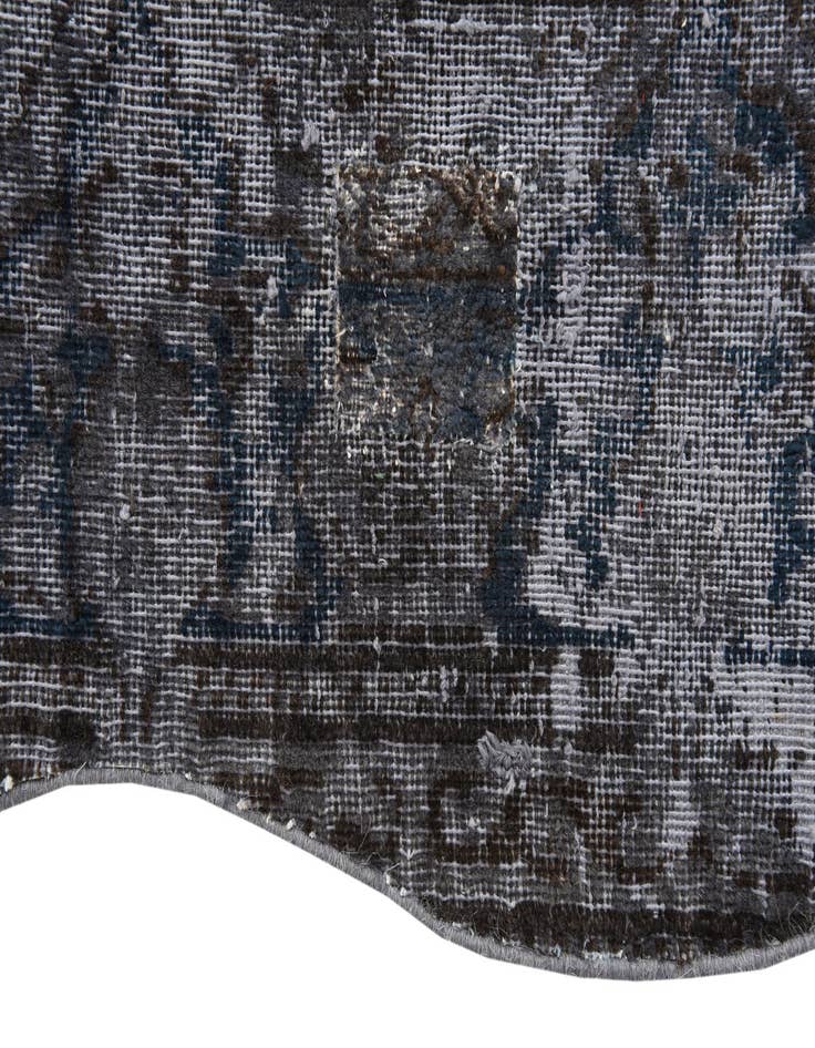 Detail image of 6' 6 x 9' 8  Hand Knotted Ultra Vintage Persian Wool Rug