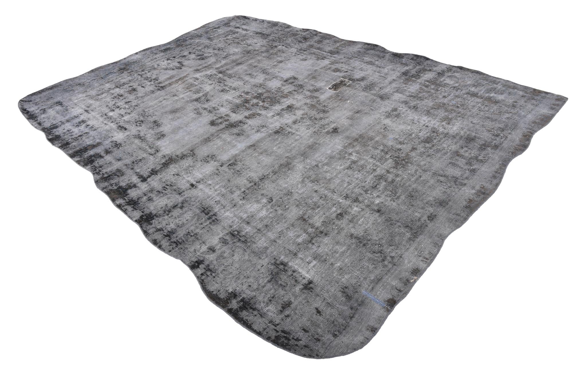 7' 9 x 10' 3 Hand Knotted Ultra Vintage Persian Wool Rug