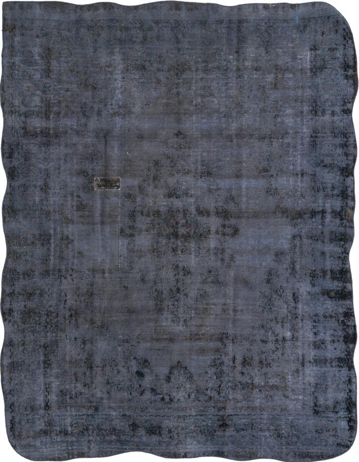  7' 9 x 10' 3  Hand Knotted Ultra Vintage Persian W...