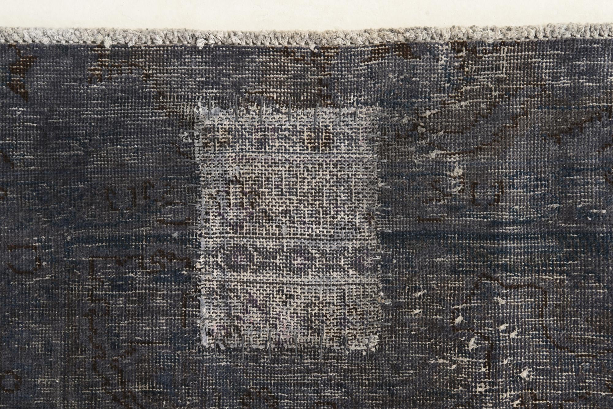 6' 1 x 8' 8 Hand Knotted Ultra Vintage Persian Wool Rug
