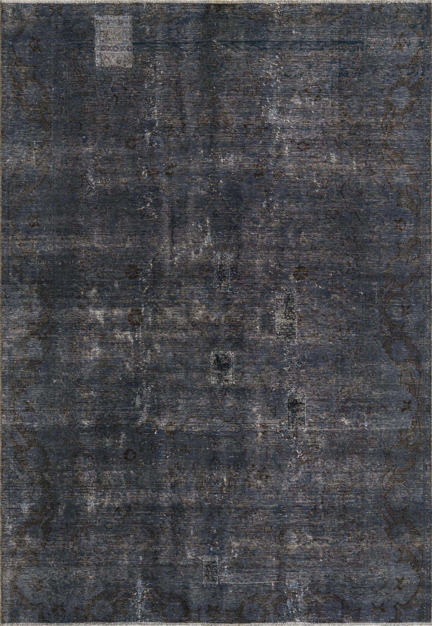 6' 1 x 8' 8 Hand Knotted Ultra Vintage Persian Wool Rug