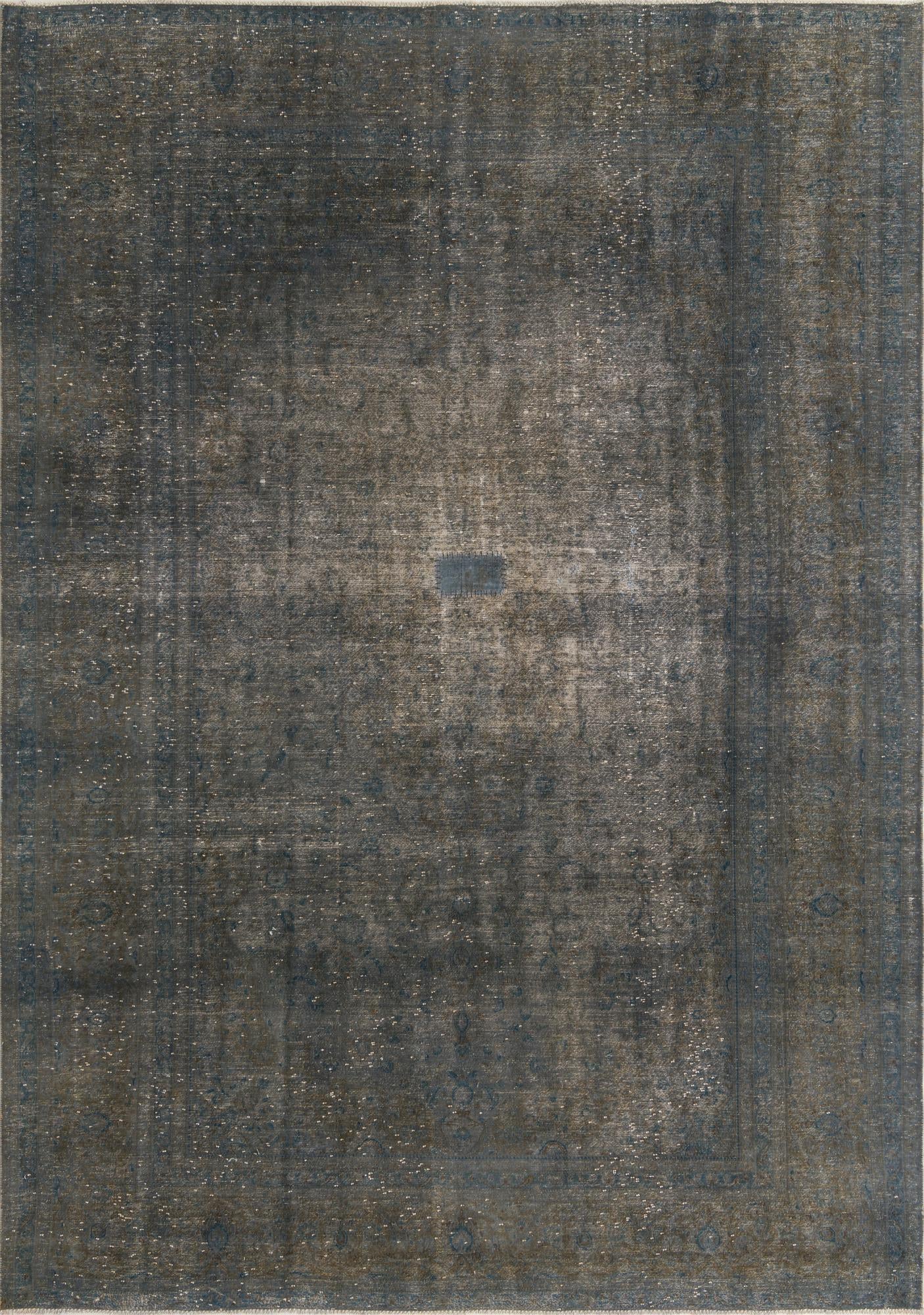 8' 10 x 12' 3 Hand Knotted Ultra Vintage Persian Wool Rug