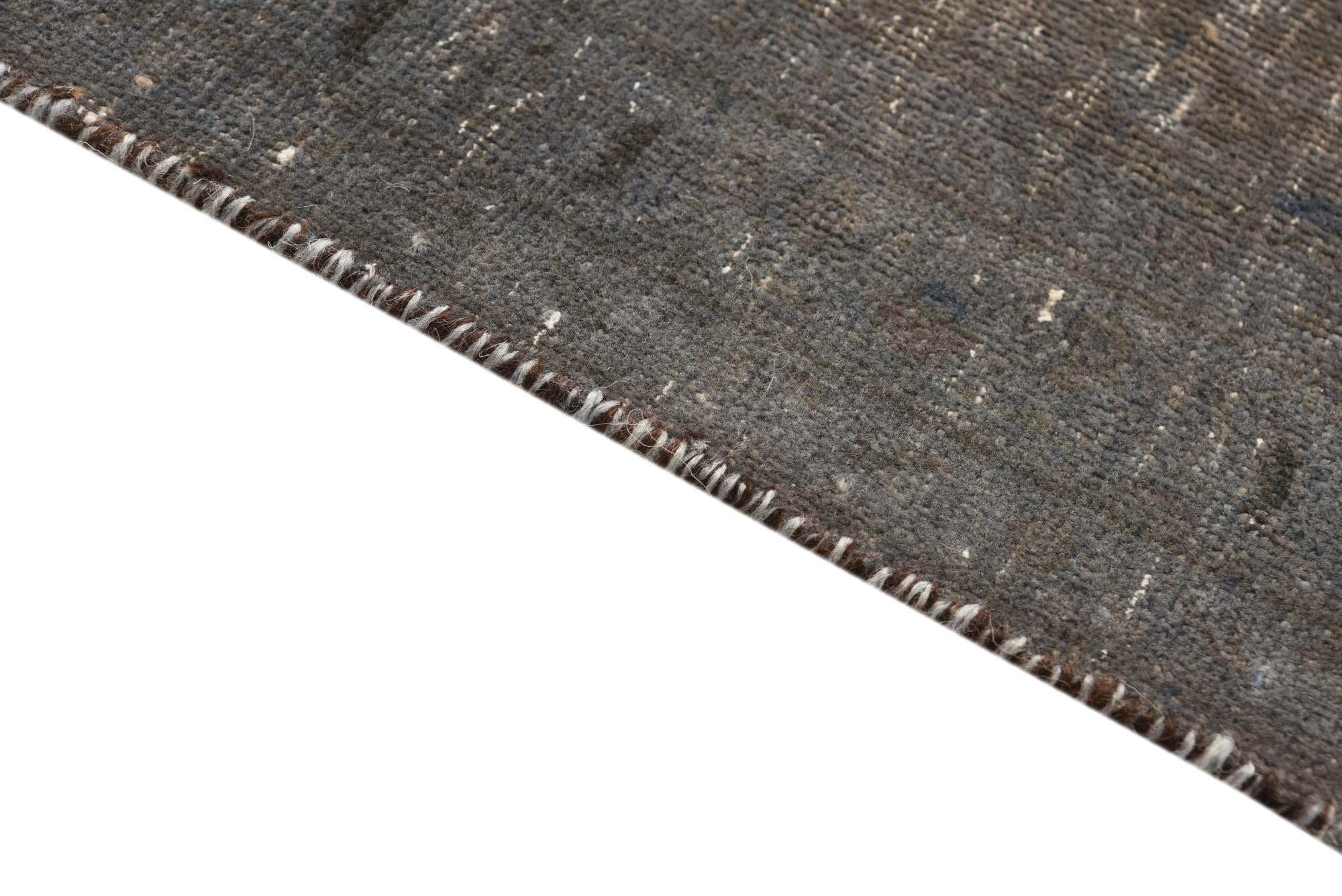 8' x 10' 9 Hand Knotted Ultra Vintage Persian Wool Rug