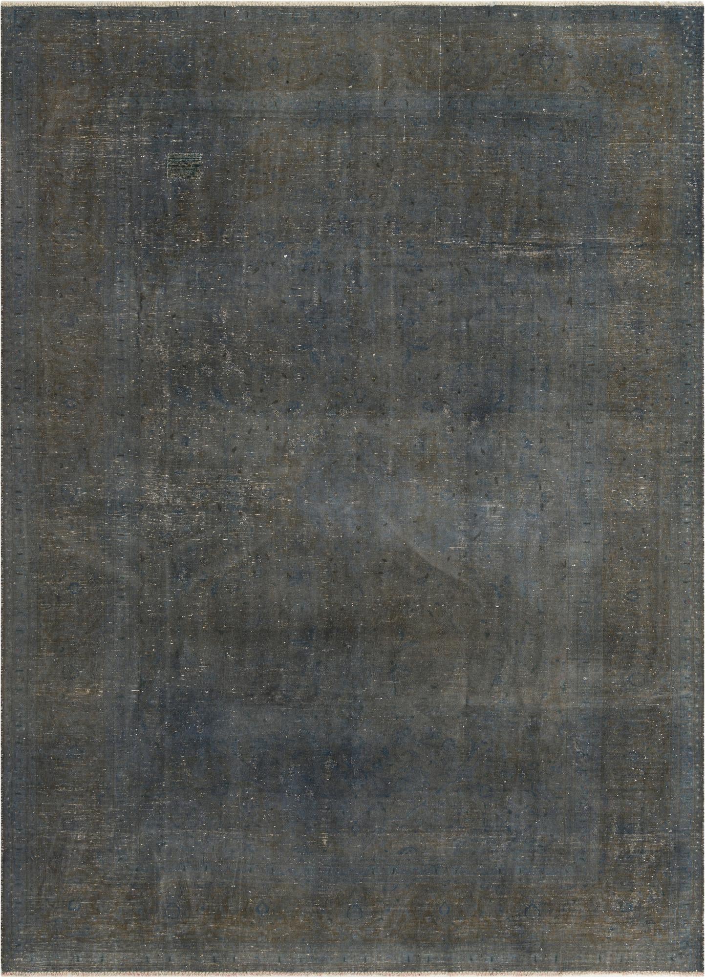 8' x 10' 9 Hand Knotted Ultra Vintage Persian Wool Rug
