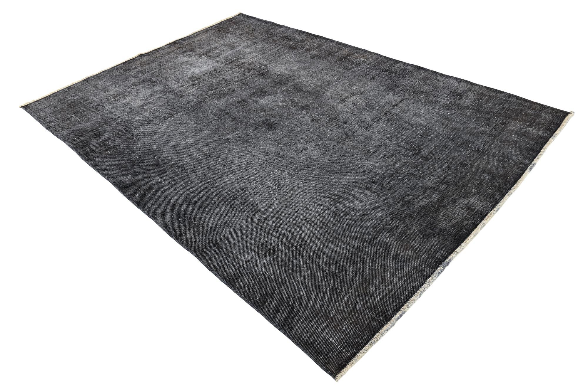 6' 4 x 9' 1 Hand Knotted Ultra Vintage Persian Wool Rug