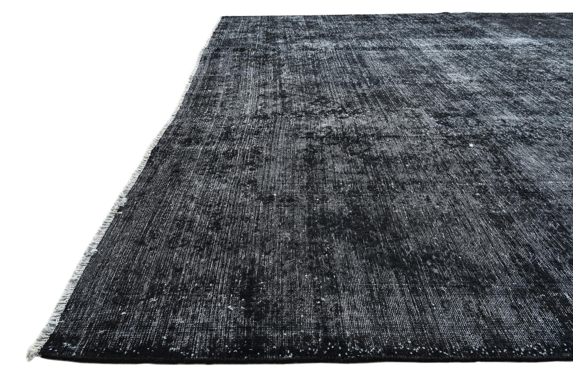 9' 10 x 12' 6 Hand Knotted Ultra Vintage Persian Wool Rug