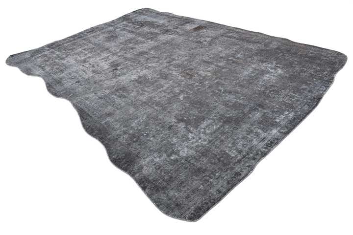 8' 8 x 12' 5 Hand Knotted Ultra Vintage Persian Wool Rug